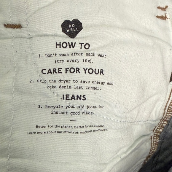 Madewell Women's Dark Indigo Skinny Jeans - Picture 7 of 9